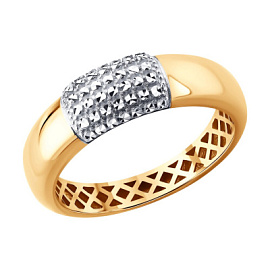 Кольцо 019508 золото