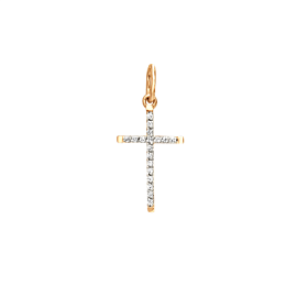 Крест декоративный 100078-1102 золото