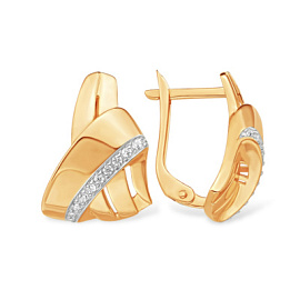 Серьги С13221554 золото