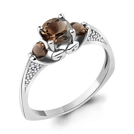 Кольцо 6399001А.5 серебро