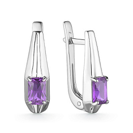 Серьги 2-945 ам серебро