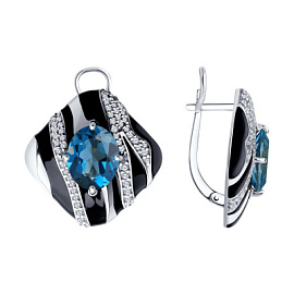 Серьги 94-320-01606-1 серебро