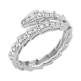 Кольцо К23483б золото Булгари Змея