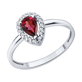 Кольцо 64010005 серебро