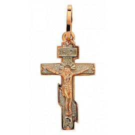 Крест христианский 74030 золото
