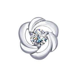 Подвеска бегунок 94031941 серебро