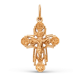 Крест христианский 707407-1000 золото