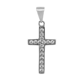 Крест декоративный 650439 серебро