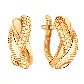 Серьги Т10002Г389 золото