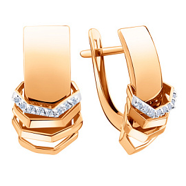 Серьги 035392-1102 золото