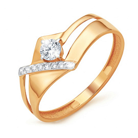 Кольцо К13211562 золото