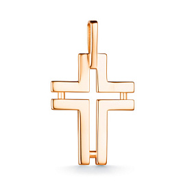 Крест декоративный П5270 золото
