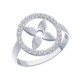Кольцо 11112-925 серебро Луи Виттон