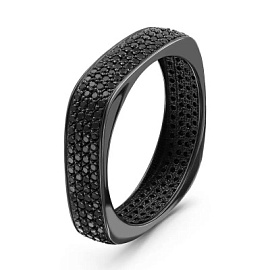 Кольцо дорожка К-3722рч416 серебро