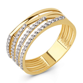 Кольцо 025061-4102 золото