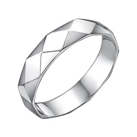 Кольцо обручальное СТА202 серебро