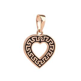 Подвеска 24685 золото Сердце