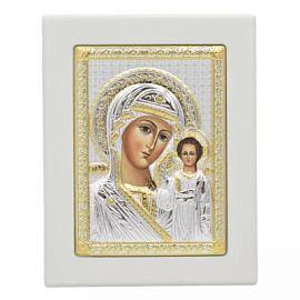 Икона AE0840.2B ювелирный сплав Казанская Божья Матерь
