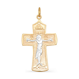 Крест христианский 51-02-0000-00849 золото
