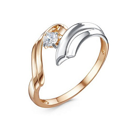 Кольцо 1104046 золото