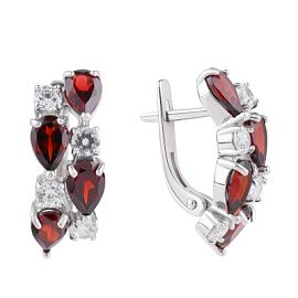 Серьги 2-560 гр серебро