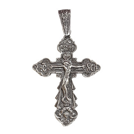 Крест христианский кр-91 серебро Полновесный