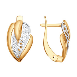 Серьги 027517 золото