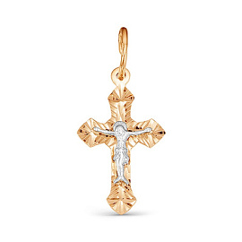 Крест христианский 18-0024 золото Полновесный