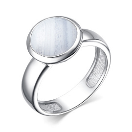 Кольцо 1 камень 01-3939.00СА-00 серебро