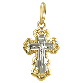 Крест христианский 3001455-Ж золото