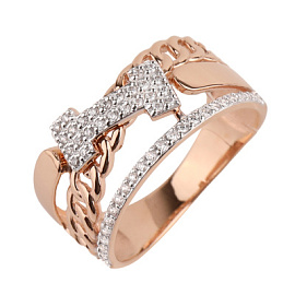 Кольцо 24226 золото