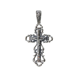 Крест христианский кр-93 серебро Полновесный