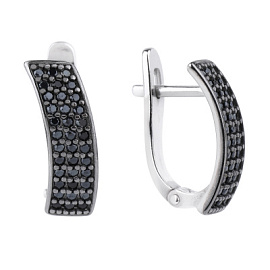 Серьги дорожка 1056542-81110-S серебро