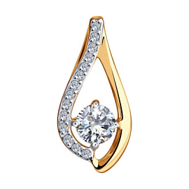 Подвеска бегунок 51-130-00792-1 золото