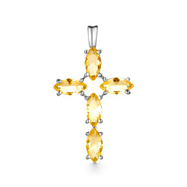 Крест декоративный 500021-007-0019 серебро
