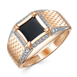 Печатка П16744081361 золото