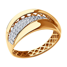 Кольцо 019531 золото