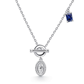 Колье 06-4623.0ГТС-00 серебро Звезда