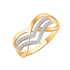 Кольцо 10918 золото