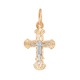 Крест христианский 18-0045 золото Полновесный