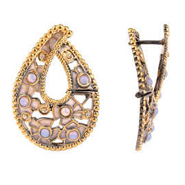 Серьги 23-083 серебро