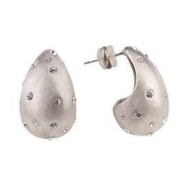 Серьги 3-3905-W ювелирный сплав Боттега Венета