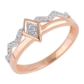 Кольцо 24036 золото