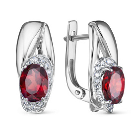 Серьги 2-1144 гр серебро