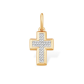 Крест декоративный П13213593 золото