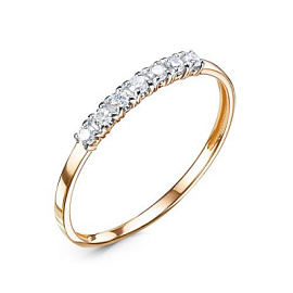 Кольцо дорожка 1105308 золото Дорожка