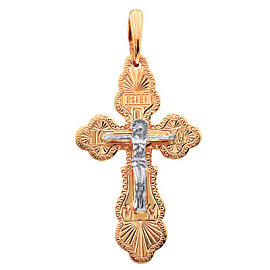 Крест христианский 810-00015-10-00-00-02 золото