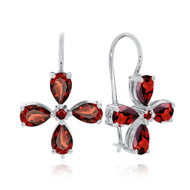 Серьги 2340151090 серебро