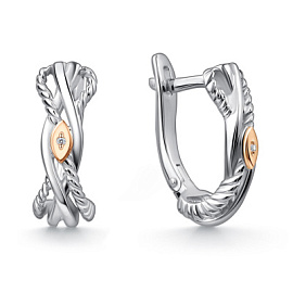 Серьги 02-4871.000Б-00 серебро