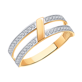 Кольцо 11031 золото